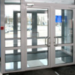 Алюминиевая дверь 1200×2000 мм. GFTD14202